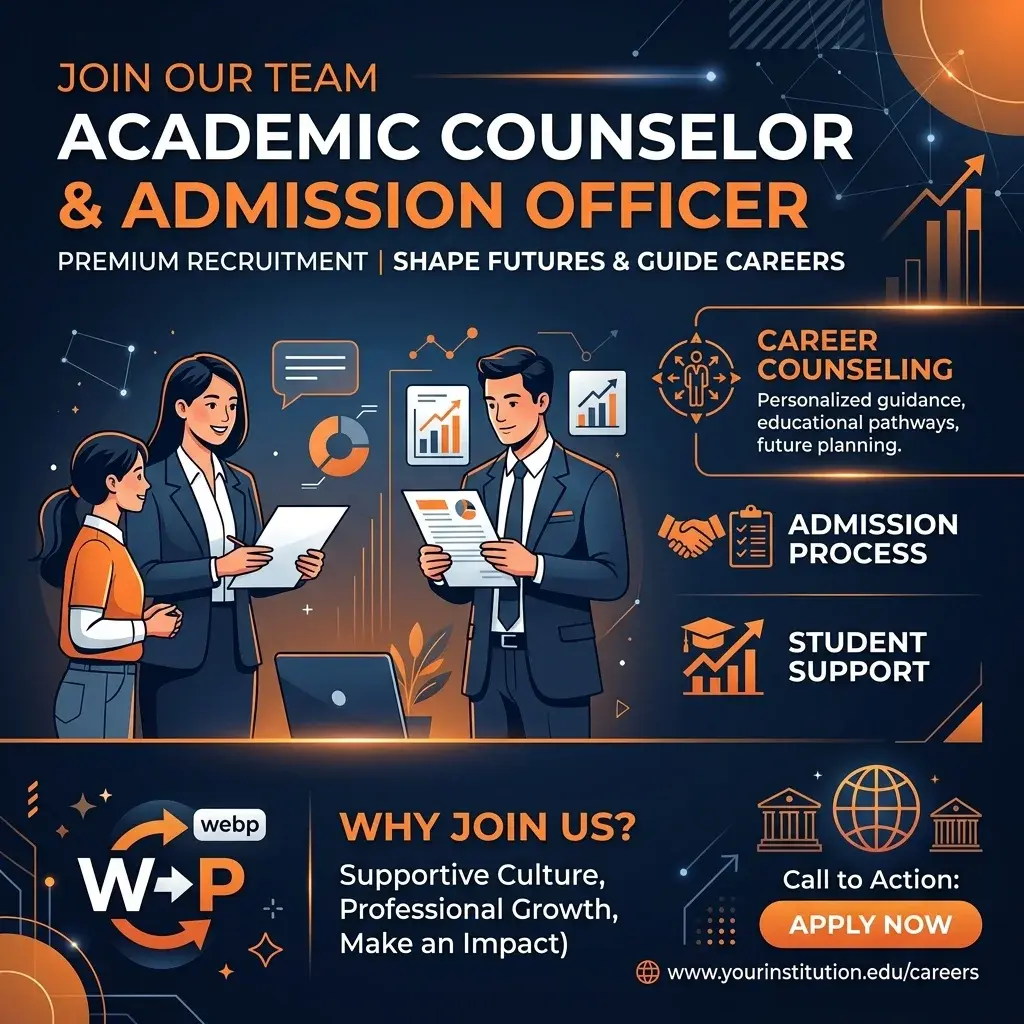 Academic Counselor & Admission Officer Hiring Alert at SSSAM Academy Gurugram