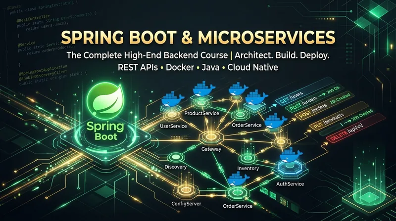 Spring Boot & Microservices Course Gurugram