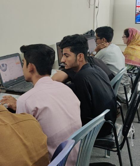 Students learning Data Science at SSSAM Academy Gurugram